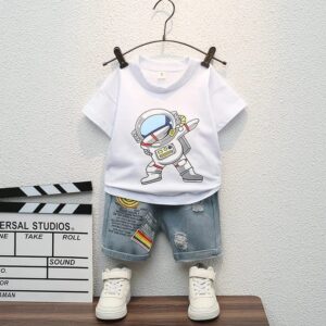 Summer Infant T-Shirt and Pant Set for Babies - Cute & Comfortable Outfit