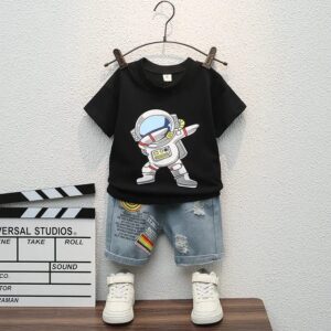 Summer Infant T-Shirt and Pant Set for Baby – Stylish and Comfortable Outfit