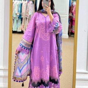 Three-Piece Digital Print Set - Stylish and Versatile Ensemble