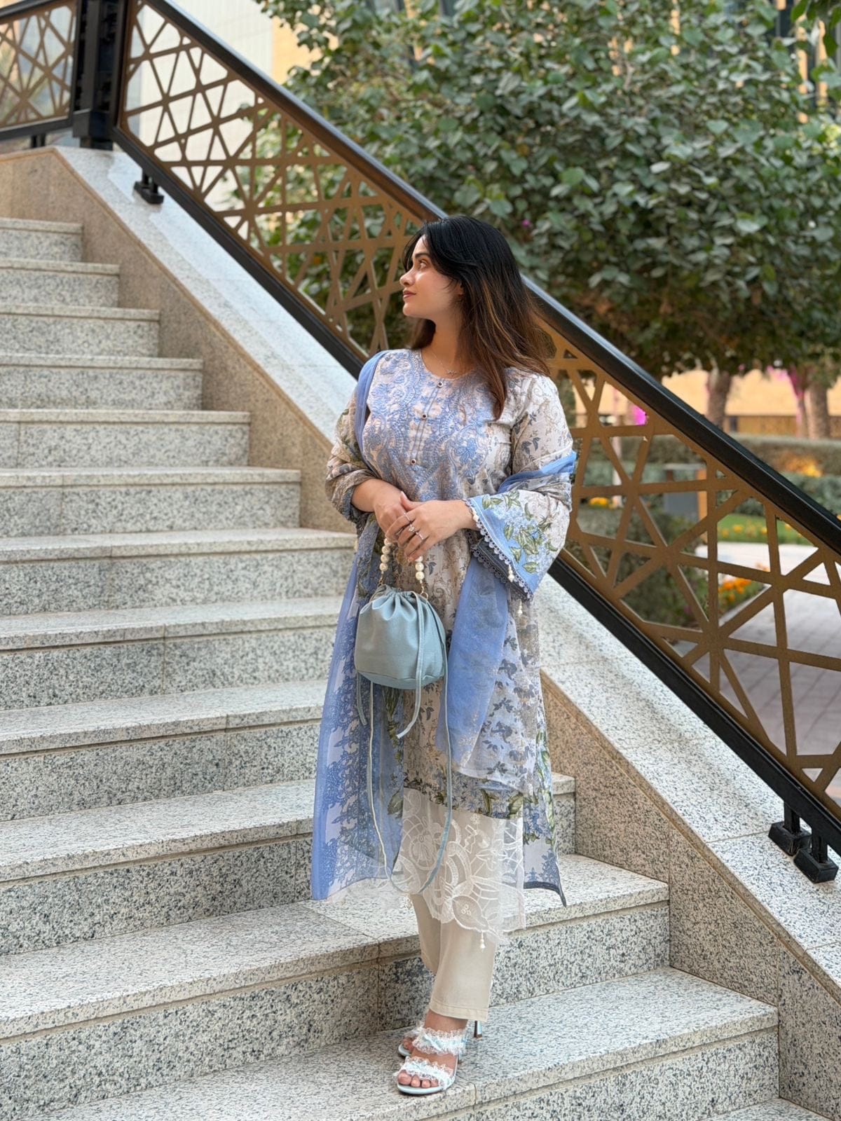 Three-Piece Digital Print Set - Stylish & Modern Design for Every Occasion % Three-Piece Digital Print Set - Stylish & Modern Design for Every Occasion