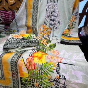Three-Piece Digital Print Set - Stylish & Versatile Collection