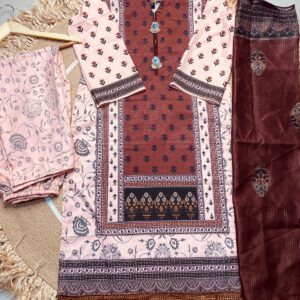 Three-Piece Digital Print Set - Stylish & Versatile Fashion Ensemble