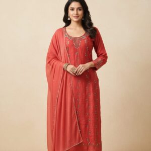 Three-Piece Katchupi Set – Elegant and Versatile Outfit for Any Occasion
