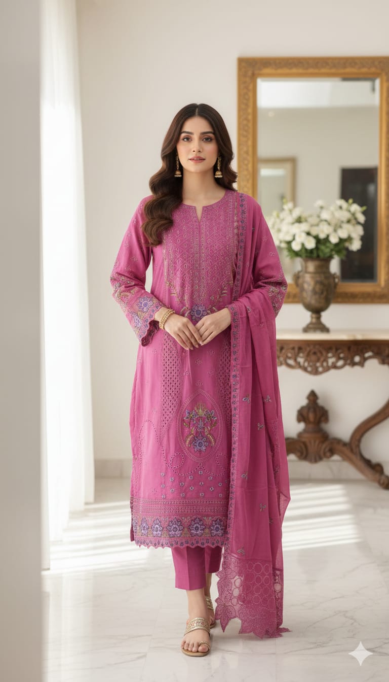 Three-Piece Unstitch Set - Elegant Fabric for Custom Tailoring % Three-Piece Unstitch Set - Elegant Fabric for Custom Tailoring