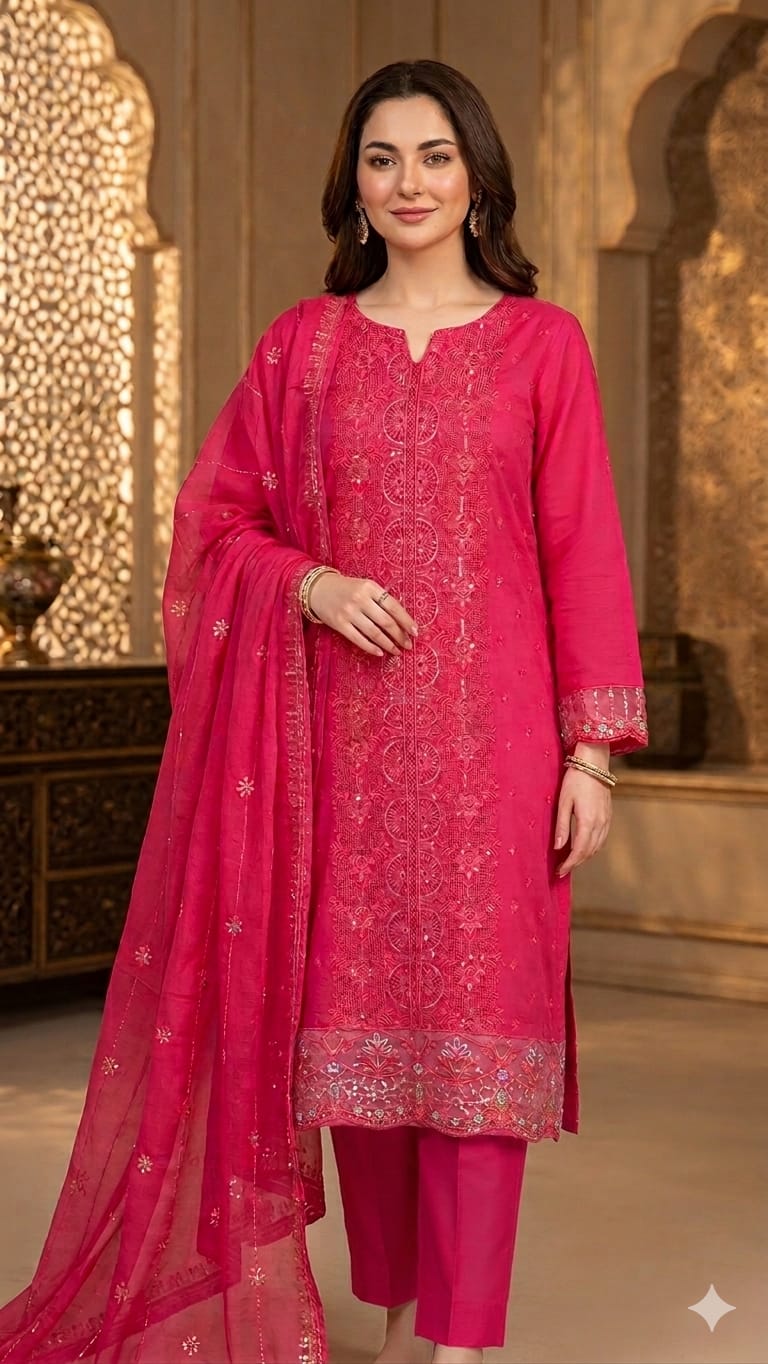 Three-Piece Unstitch Suit Set - Elegant Fashion for Every Occasion % Three-Piece Unstitch Suit Set - Elegant Fashion for Every Occasion