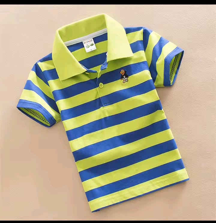 Trendy Baby Polo Shirt - Soft Cotton Blend for Comfort and Style % Trendy Baby Polo Shirt - Soft Cotton Blend for Comfort and Style