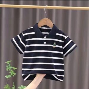 Trendy Baby Polo Shirt - Soft Cotton Blend for Comfort and Style
