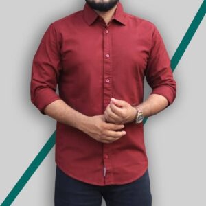 Trendy Cotton Dress Shirt for Men - Elegant and Comfortable Style