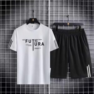 Trendy Mash T-Shirt and Shorts Set for Comfortable Casual Wear