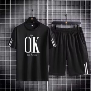 Trendy Mash T-Shirt and Shorts Set for Comfortable Summer Style