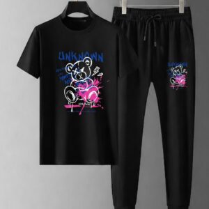 Trendy Mash T-Shirt and Trouser Set for Effortless Style