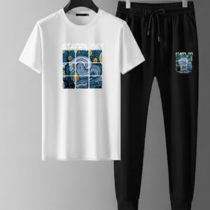 Trendy Mash T-Shirt and Trouser Set for Effortless Style