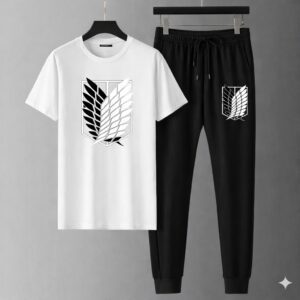 Trendy Mash T-Shirt and Trouser Set for Stylish Comfort