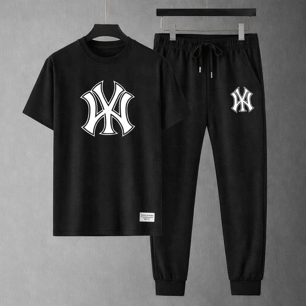 Trendy Mash T-Shirt and Trouser Set for Stylish Outfits % Trendy Mash T-Shirt and Trouser Set for Stylish Outfits