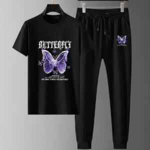 Trendy Mash T-Shirt and Trousers Set for Stylish Comfort