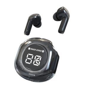 True Wireless Bluetooth 5.3 Earbuds with Transparent Design - Ultrapods Max