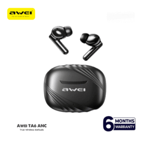True Wireless Noise-Canceling Earbuds by Awei TA6 with 6-Month Warranty