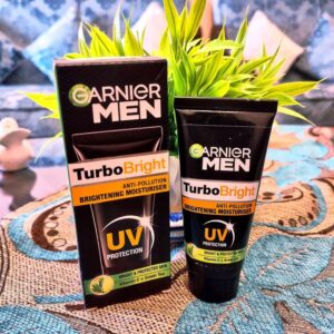 Turbo Bright Anti-Pollution Brightening Moisturizer for Men - 40g by Garnier