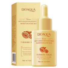Turmeric Facial Serum with Hyaluronic Acid - 30ml Anti-Oxidant & Moisturizing for Acne-Prone Skin % Turmeric Facial Serum with Hyaluronic Acid - 30ml Anti-Oxidant & Moisturizing for Acne-Prone Skin