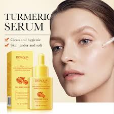 Turmeric Facial Serum with Hyaluronic Acid - 30ml Anti-Oxidant & Moisturizing for Acne-Prone Skin