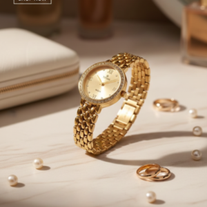 Two-Tone Roman Dial Titan Watch for Men - Elegant Timepiece