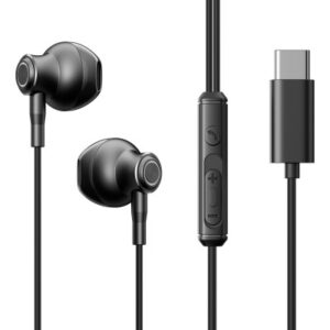 Type-C Half In-Ear Wired Earphones - Premium Sound & Comfort for All Devices