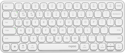 Ultra-Slim Wireless Keyboard | Rapoo E9050L Multi-Mode in White % Ultra-Slim Wireless Keyboard | Rapoo E9050L Multi-Mode in White