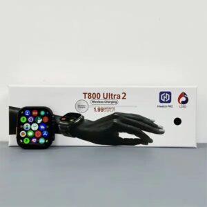Ultra Smartwatch T800 in Black - Sleek Design, Advanced Features