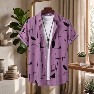 Ultra-Soft Casual Short-Sleeve Shirt