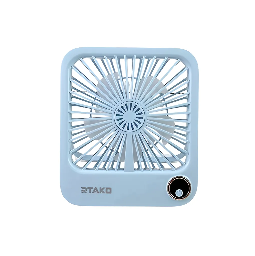 Ultra-Thin Blue Fan by RTAKO – Stylish, Compact Cooling Solution % Ultra-Thin Blue Fan by RTAKO – Stylish, Compact Cooling Solution