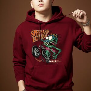 Unisex Drop Shoulder Hoodie - Comfortable and Stylish Casual Wear