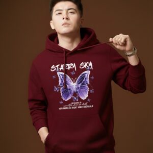 Unisex Drop Shoulder Hoodie - Comfortable and Stylish Casual Wear