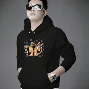 Unisex Drop Shoulder Hoodie - Comfortable and Stylish Sweatshirt