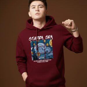 Unisex Drop Shoulder Hoodie - Stylish and Comfortable Casual Wear