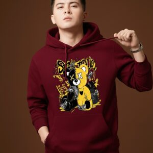 Unisex Drop Shoulder Hoodie - Stylish and Comfortable Casual Wear