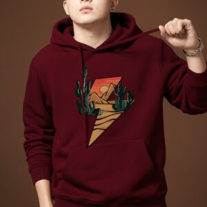 Unisex Drop Shoulder Hoodie - Stylish Comfort in Soft Fabric