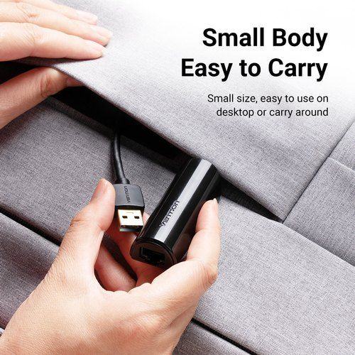 USB 2.0 Ethernet Adapter - 100Mbps High-Speed Network Connectivity % USB 2.0 Ethernet Adapter - 100Mbps High-Speed Network Connectivity