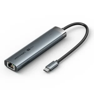 USB-C 6-in-1 Docking Station for Laptops and Devices - Premium Versatility