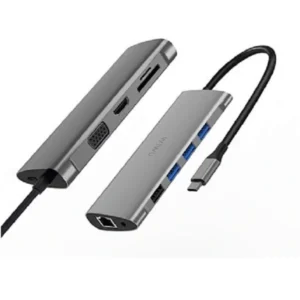 USB-C Hub 11-in-1 Multiport Adapter - WiWU Alpha Series for Enhanced Connectivity