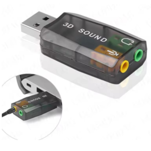 USB External Sound Card - High-Performance Audio Adapter for Enhanced Sound Quality