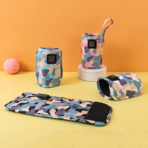 USB Portable Bottle Warmer for Travel | Insulated Milk & Water Heating Bag for Infants