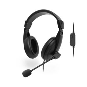 USB Stereo Headphones – Rapoo H150S in Elegant Black Finish