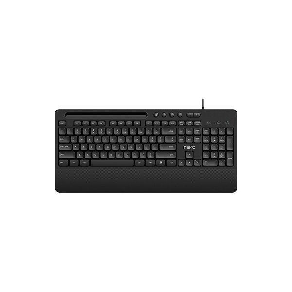 USB Wired Mechanical Keyboard by HAVIT - Ergonomic, Sleek Design for Optimal Typing % USB Wired Mechanical Keyboard by HAVIT - Ergonomic, Sleek Design for Optimal Typing