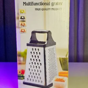 Versatile 4-Sided Kitchen Grater for Effortless Food Preparation