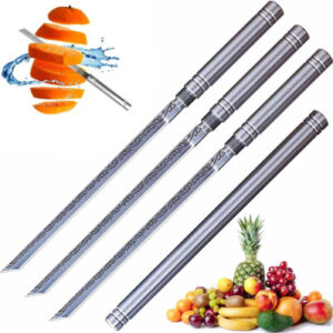 Versatile Outdoor Fruit Knife with Sheath – Essential Portable Kitchen Tool