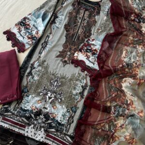 Vibrant Digital Print Three-Piece Set for Stylish Home Décor