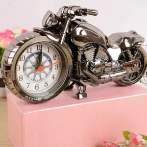 Vintage-Inspired Oil Lamp Alarm Clock - Retro Table Decor for Home & Office