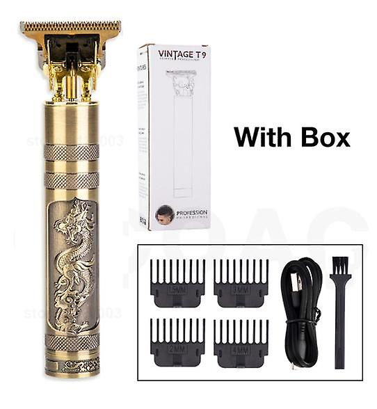Vintage Rechargeable T9 Hair Trimmer - Premium Hair Cutting Machine % Vintage Rechargeable T9 Hair Trimmer - Premium Hair Cutting Machine