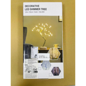 Warm White LED Tree Lamp by HONPHIER – 108 Bulb Illumination