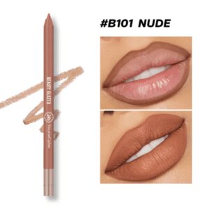 Waterproof Long-Lasting Lip Liner - 9 Vibrant Shades by Beauty Glazed